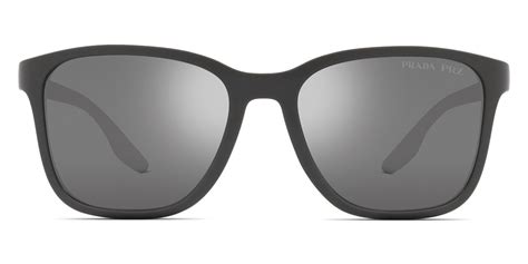 prada ps 02ws|Prada™ PS 02WS UFK07H 57 Gray Rubber Sunglasses .